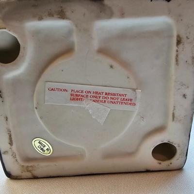 Terra Cotta & Ceramic Candle Burning Houses  (S1-JS)