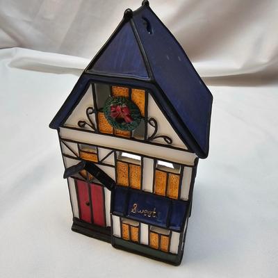 Terra Cotta & Ceramic Candle Burning Houses  (S1-JS)