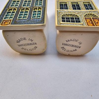 Terra Cotta & Ceramic Candle Burning Houses  (S1-JS)