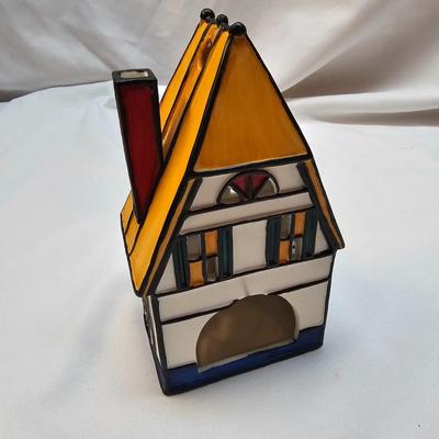 Terra Cotta & Ceramic Candle Burning Houses  (S1-JS)