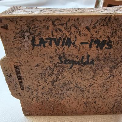 Terra Cotta & Ceramic Candle Burning Houses  (S1-JS)