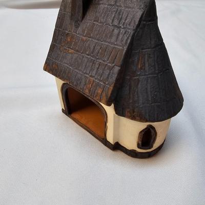 Terra Cotta & Ceramic Candle Burning Houses  (S1-JS)