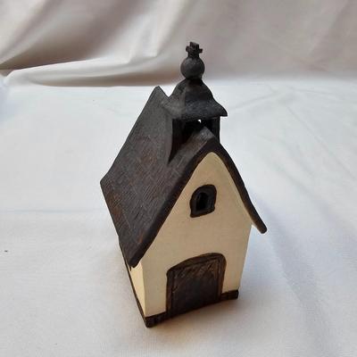 Terra Cotta & Ceramic Candle Burning Houses  (S1-JS)