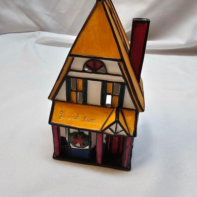 Terra Cotta & Ceramic Candle Burning Houses  (S1-JS)