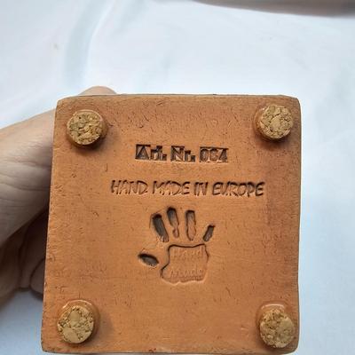 Terra Cotta & Ceramic Candle Burning Houses  (S1-JS)