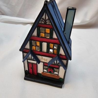 Terra Cotta & Ceramic Candle Burning Houses  (S1-JS)