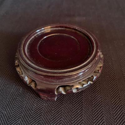 CloisonnÃ© Vase with Gilded Hand Painted Asian Decor (LR-HS)