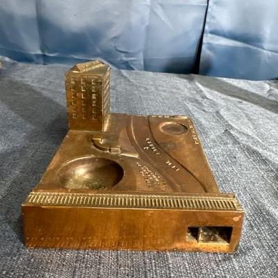 Lot 84 Metal model of Daily plaza John F Kennedy