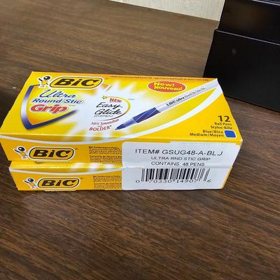 Assorted Office Supplies & Two Lamps (BO-JS)