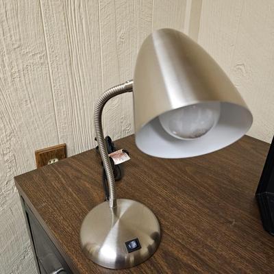 Assorted Office Supplies & Two Lamps (BO-JS)