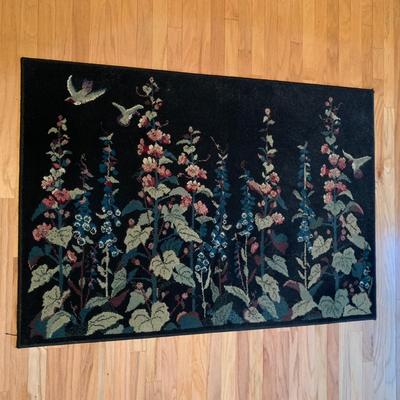 Birds & Flowers Area Rug (LR-HS)