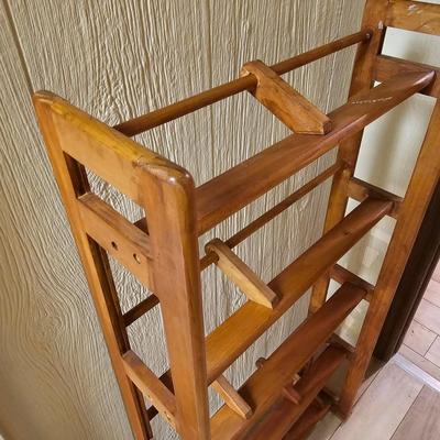 Wooden Six Shelf CD Rack (BO-JS)