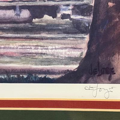 ANN DELORGE "UPTOWN NEW ORLEANSâ€ SIGNED & Numbered