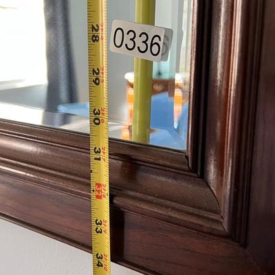 Nice Quality Wood Framed Mirror 34â€x46â€