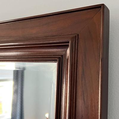 Nice Quality Wood Framed Mirror 34â€x46â€