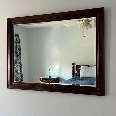 Nice Quality Wood Framed Mirror 34â€x46â€