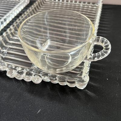 MCM Hazel Atlas-Sip Snack Smoke Crystal Sets