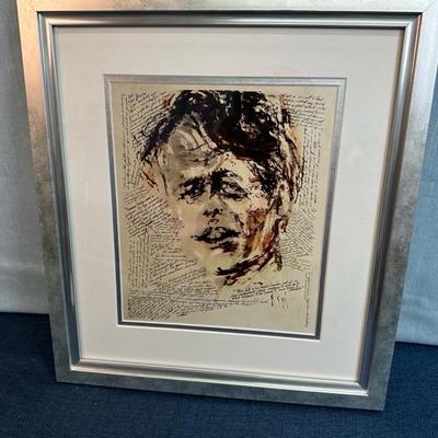 Lot 98 Framed Robert Kennedy print