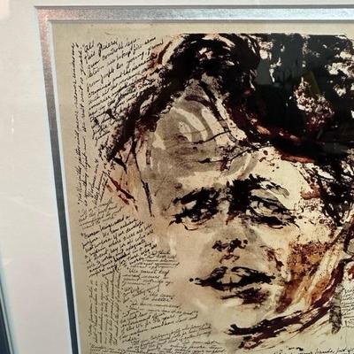Lot 98 Framed Robert Kennedy print