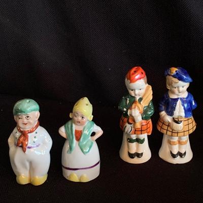 Large Collection of Antique Salt & Pepper Shakers (K-HS)