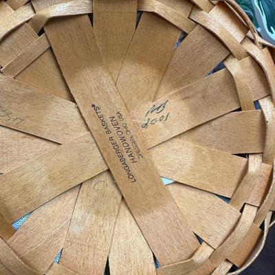 Longaberger 2001 Button Basket
