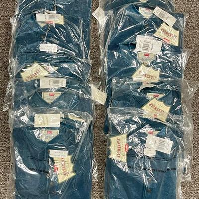 lot of 10 Levi’s Dark Teal Long Sleeved Henley Shirts new in package ...