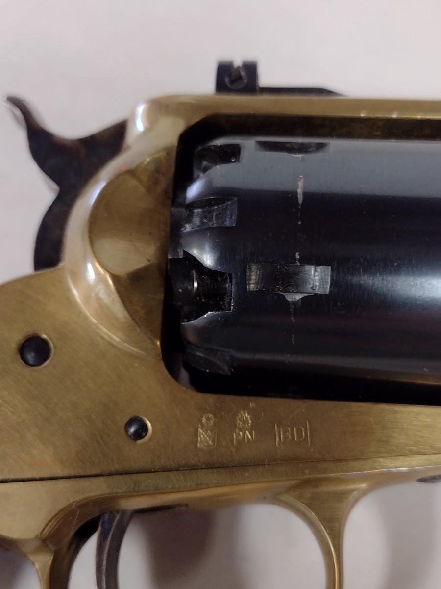 Pietta Italian Black Powder Percussion Revolver 44 Caliber Black 