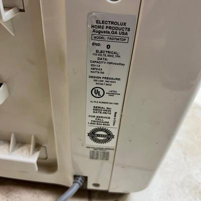 Frigidaire Dehumidifier Model FAD704TDP