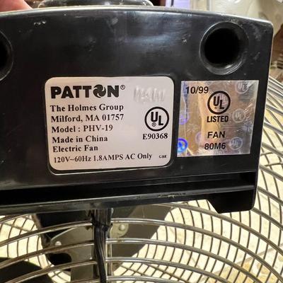 Large Patton Fan PHV-19