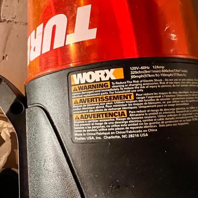 WORX Turbine 600 Electric Leaf Blower