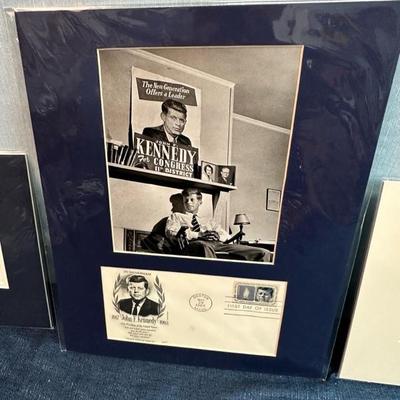 Lot  109 JFK first day covers and stamps