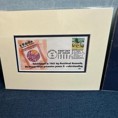 Lot  109 JFK first day covers and stamps