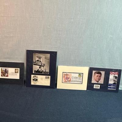 Lot  109 JFK first day covers and stamps