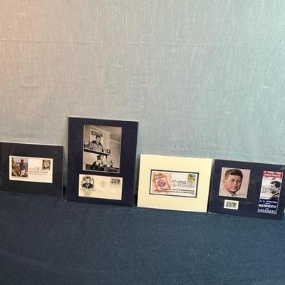 Lot  109 JFK first day covers and stamps