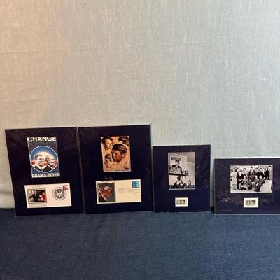 Lot 110 Kennedy and Biden first day covers and stamps