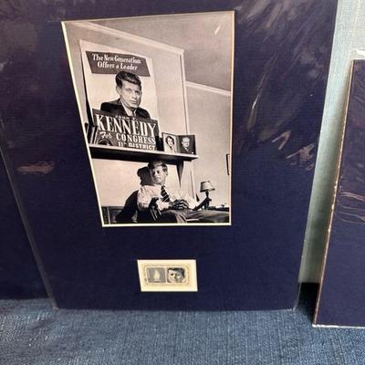 Lot 110 Kennedy and Biden first day covers and stamps