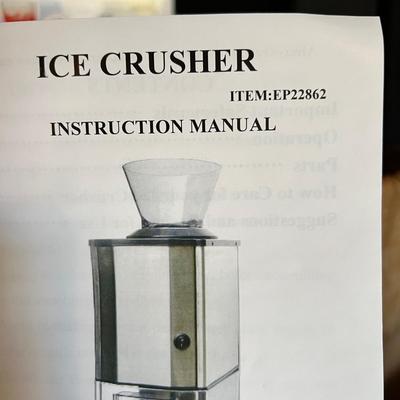 4 NIB Ice Crushers - 2 Hand, 2 Electric