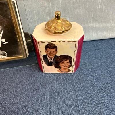 Lot 116 John F Kennedy in Jacqueline Kennedy items