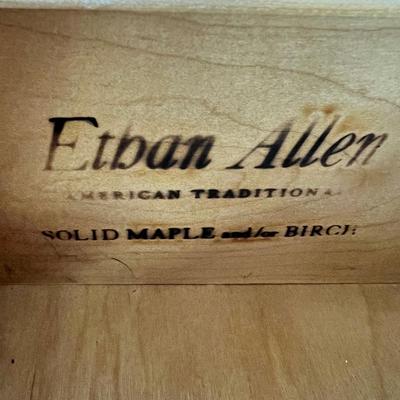 Ethan Allen Solid Maple Dresser