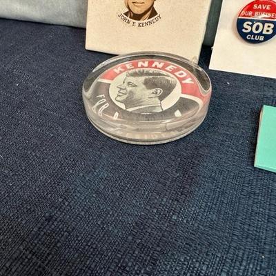 Lot 117 variety of Kennedy memorabilia