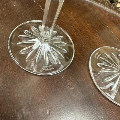 Waterford candle sticks