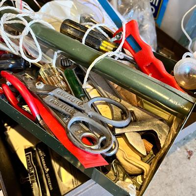Large Lot Tools, Screws, Nails etc.