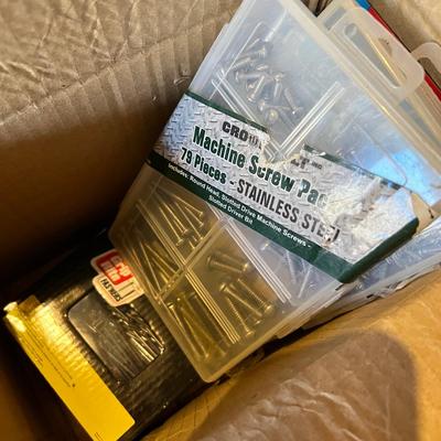 Large Lot Tools, Screws, Nails etc.