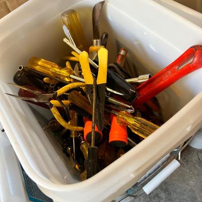 Large Lot Tools, Screws, Nails etc.