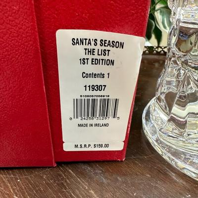 Waterford Santa Season List