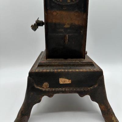 French Cast Iron Mechanical Rotisserie from 19th Century