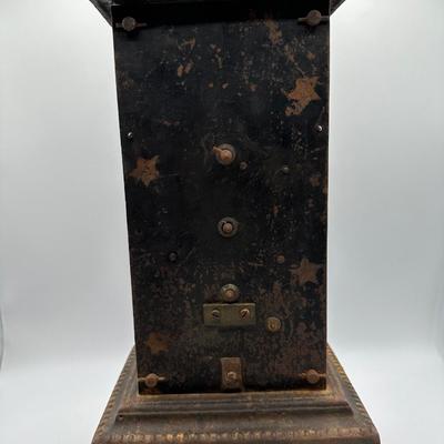 French Cast Iron Mechanical Rotisserie from 19th Century