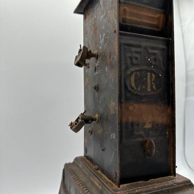 French Cast Iron Mechanical Rotisserie from 19th Century