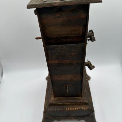 French Cast Iron Mechanical Rotisserie from 19th Century