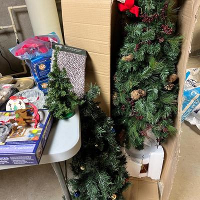Lot of Christmas Holiday Decorations